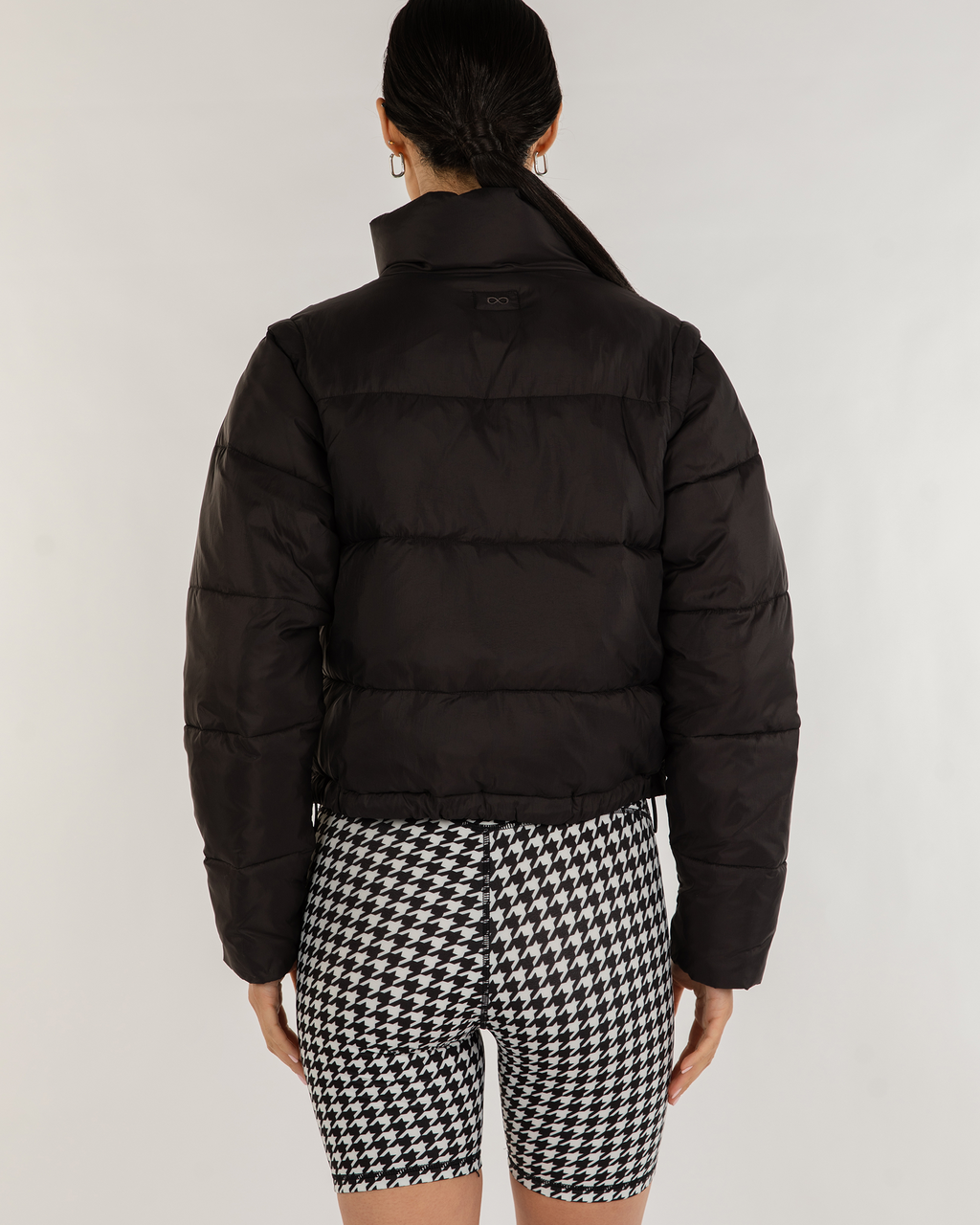 On the Go Puffer Convertible Jacket Vest